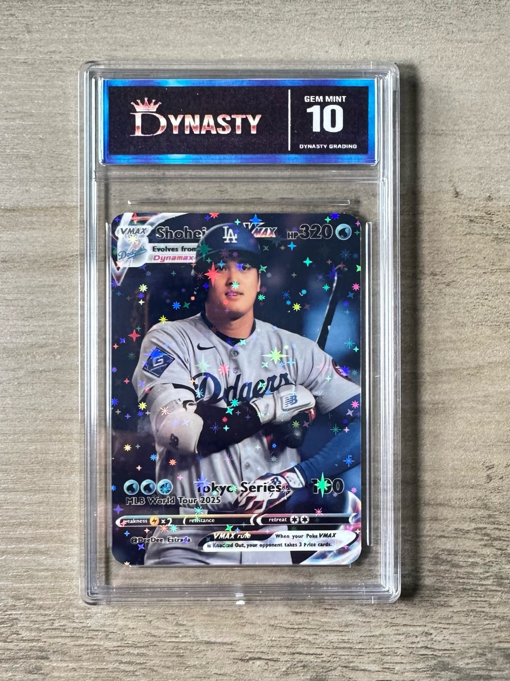 Shohei Ohtani Pokemon 2025 MLB World Tour Tokyo Series Gem Mint 10 Novelty Card